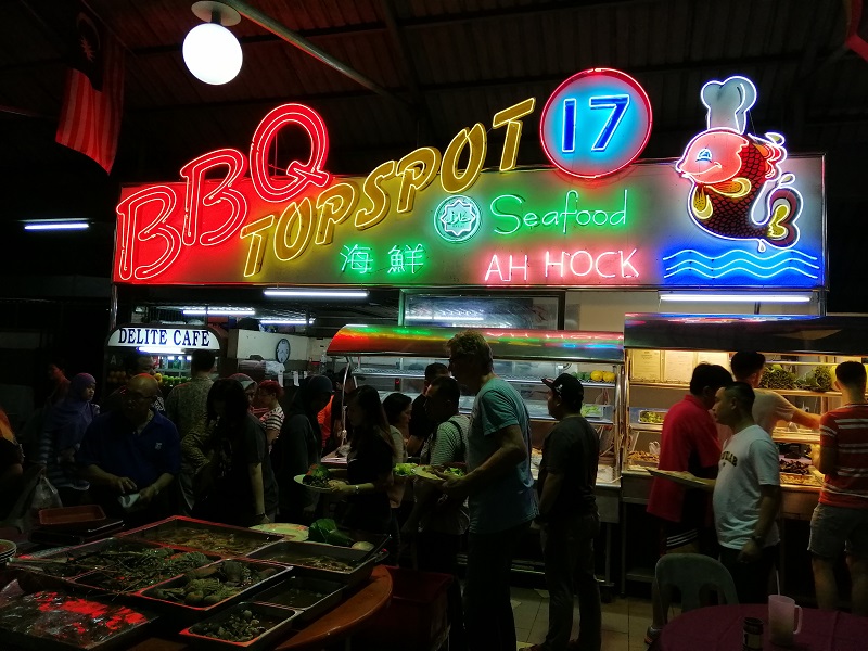 igoiseeishoot: Seafood Dinner at Top Spot Food Court in Kuching