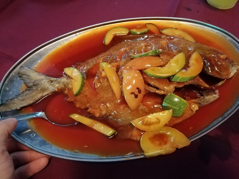 Topspot Seafood Kuching: A CNY dinner with Mandy –